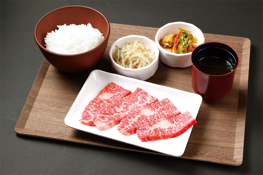 A5ランク黒毛和牛 カルビ御膳